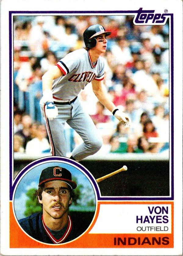 1983 Topps Von Hayes #325