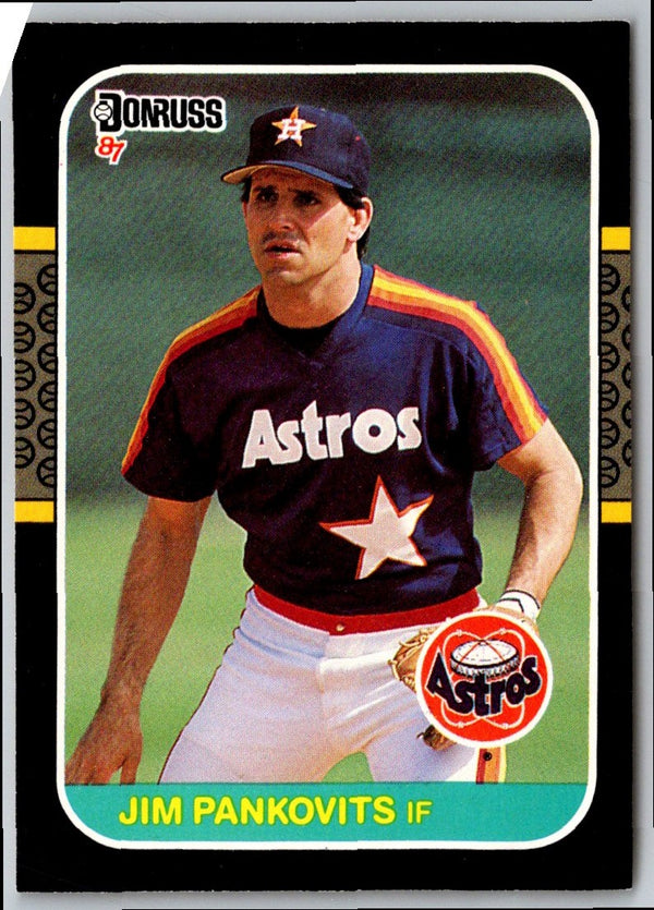 1986 Donruss Jim Pankovits #605