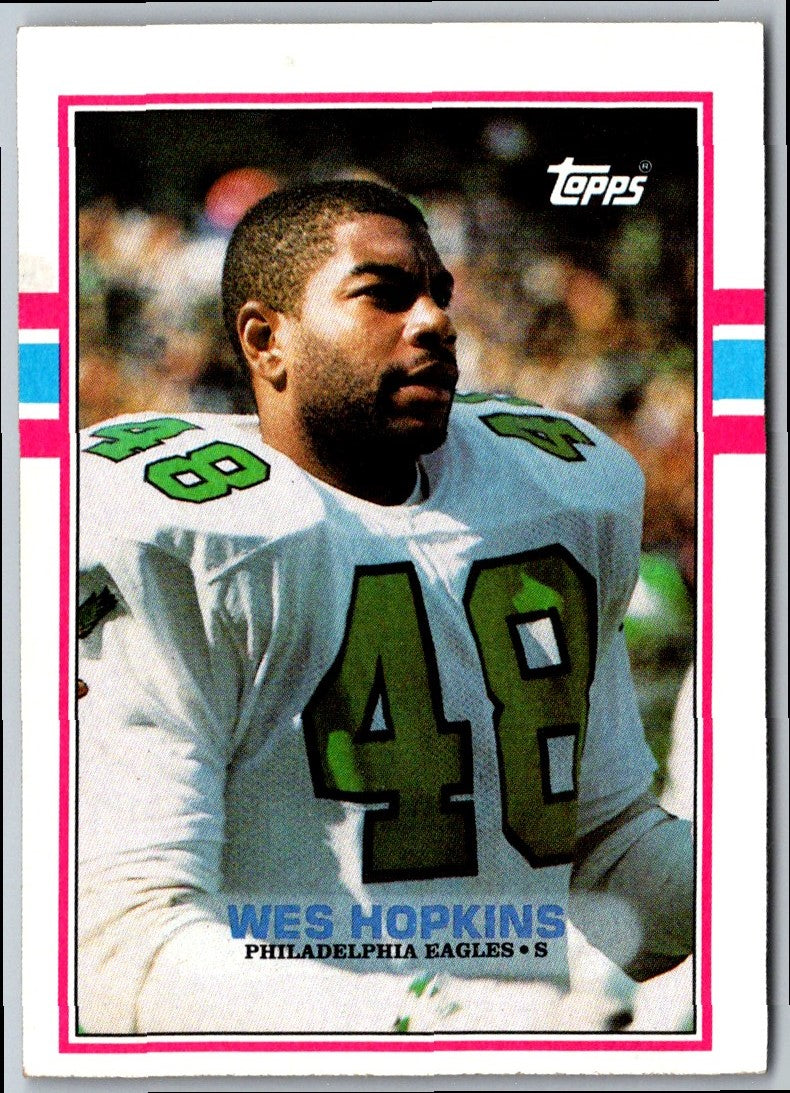 1989 Topps Wes Hopkins