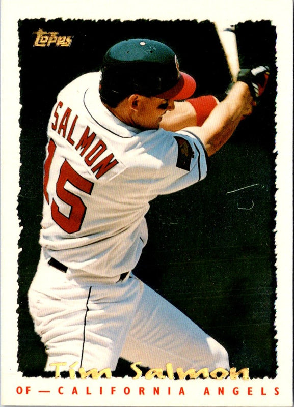 1995 Topps CyberStats (Spectralight) Tim Salmon #114