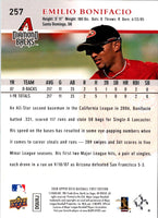 2008 Upper Deck Emilio Bonifacio #257 Rookie