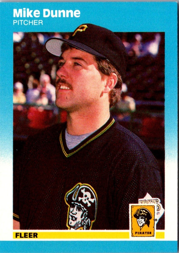 1987 Fleer Update Mike Dunne #U-29