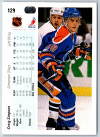 1990 Upper Deck Craig Simpson #129