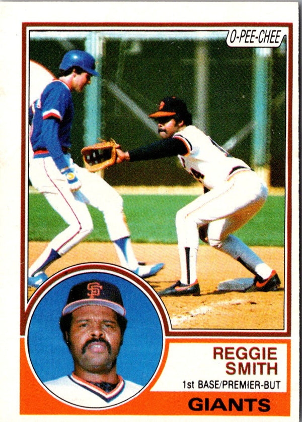 1983 O-Pee-Chee Reggie Smith #282