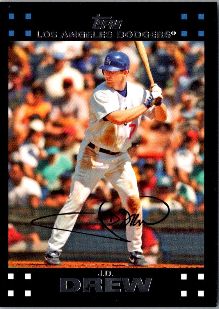 2007 Topps J.D. Drew