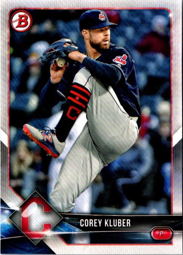 2018 Bowman Corey Kluber #3