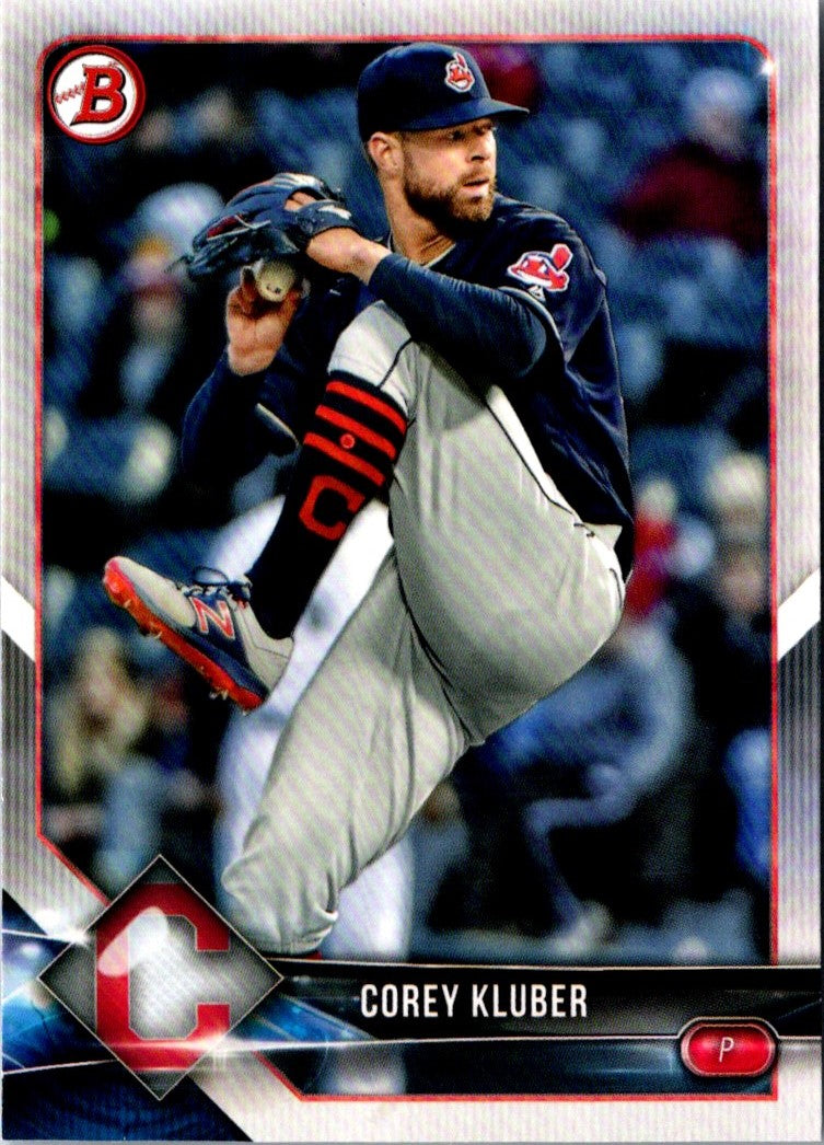 2018 Bowman Corey Kluber