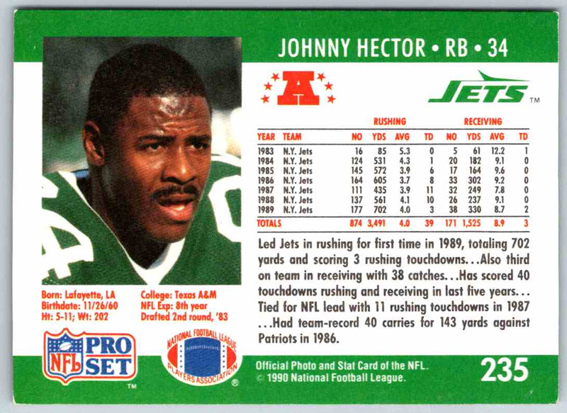 1992 Proset Johnny Hector