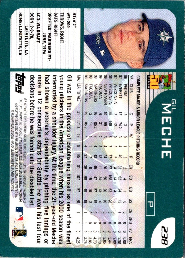 2001 Topps Gil Meche