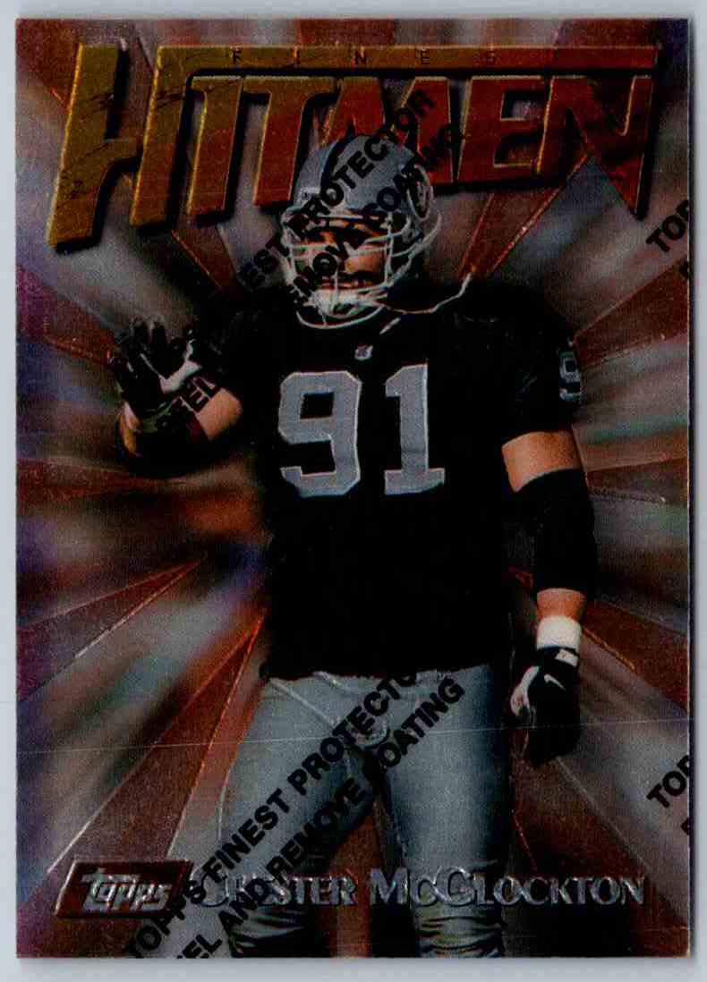 1997 Topps Finest Football Chester McGlockton