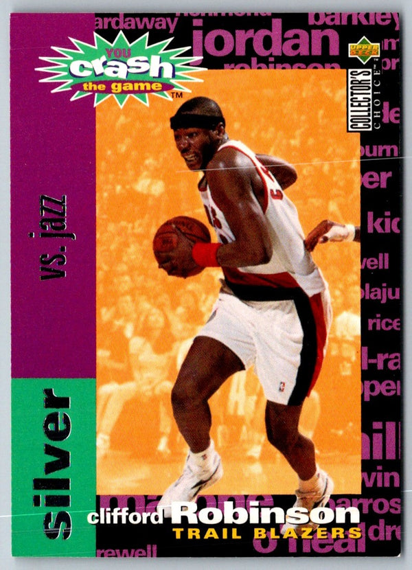 1995 Collector's Choice You Crash the Game Scoring Silver Exchange Clifford Robinson #C27