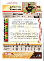 2005 Topps Total Charles Thomas #526