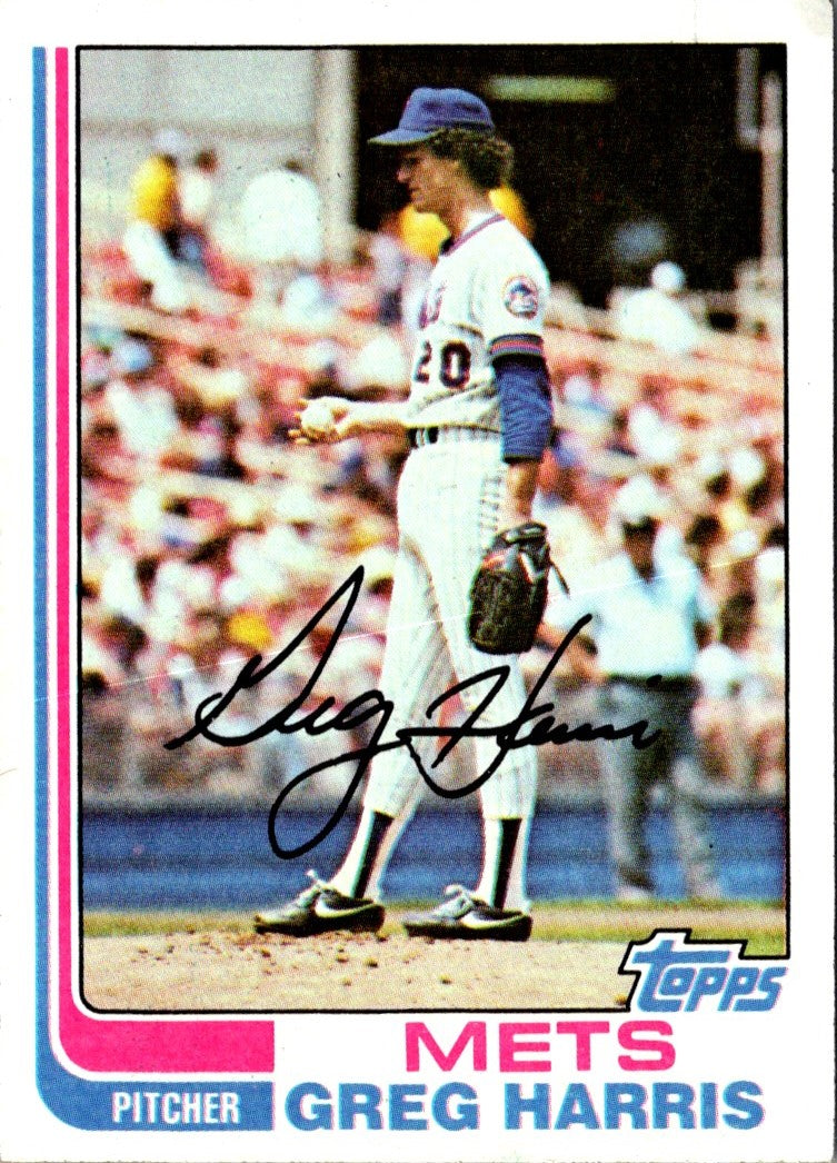 1982 Topps Greg Harris