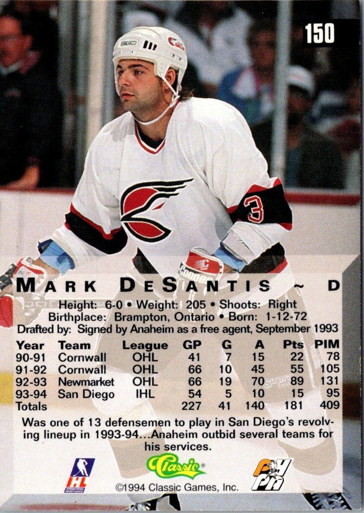 1994 Classic Mark Desantis