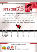 2007 Upper Deck First Edition Larry Fitzgerald #2