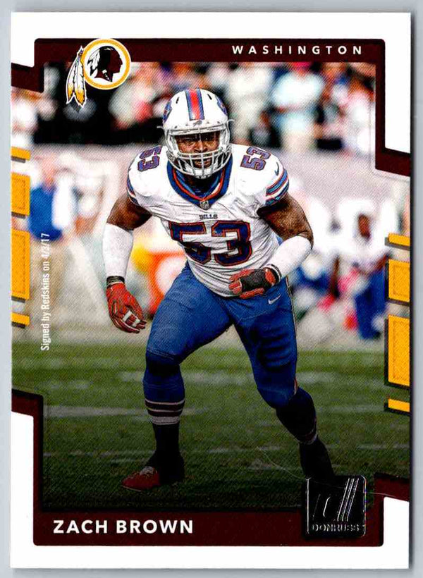 2016 Donruss Zach Brown #176