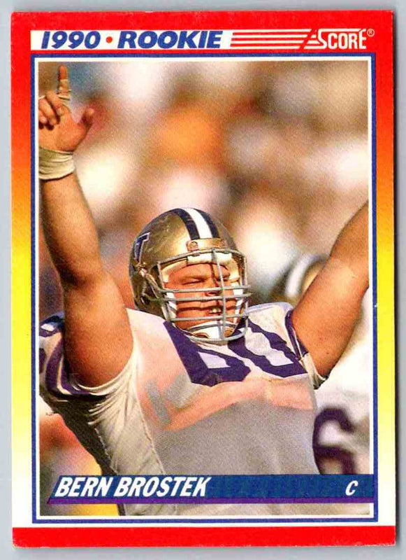1990 Score Bern Brostek #642