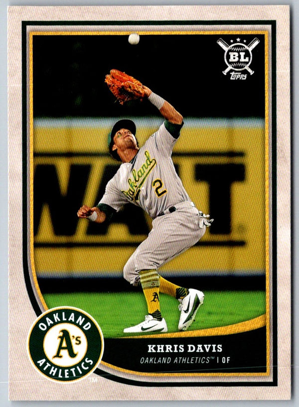 2018 Topps Big League Khris Davis #58