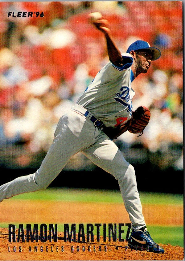 1996 Fleer Los Angeles Dodgers Ramon Martinez #11