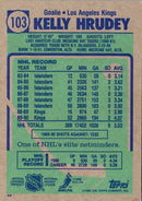 1990 Topps Kelly Hrudey