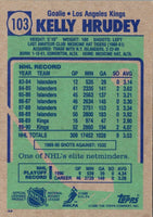 1990 Topps Kelly Hrudey #103
