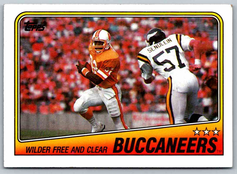 1988 Topps James Wilder #350