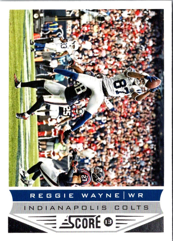 2013 Score Reggie Wayne #89