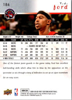 2008 Upper Deck T.J. Ford #186