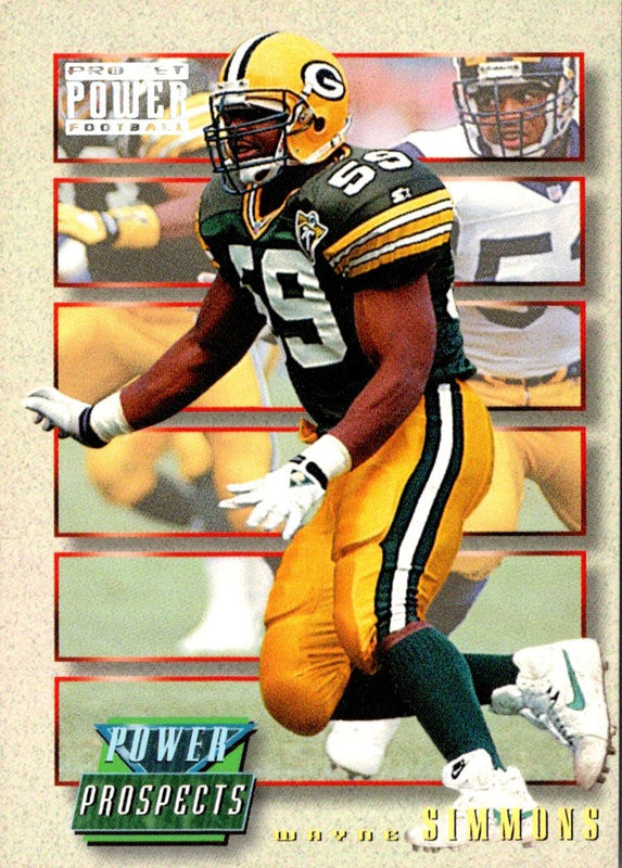 1993 Pro Set Power Update Prospects Gold Wayne Simmons #PP29