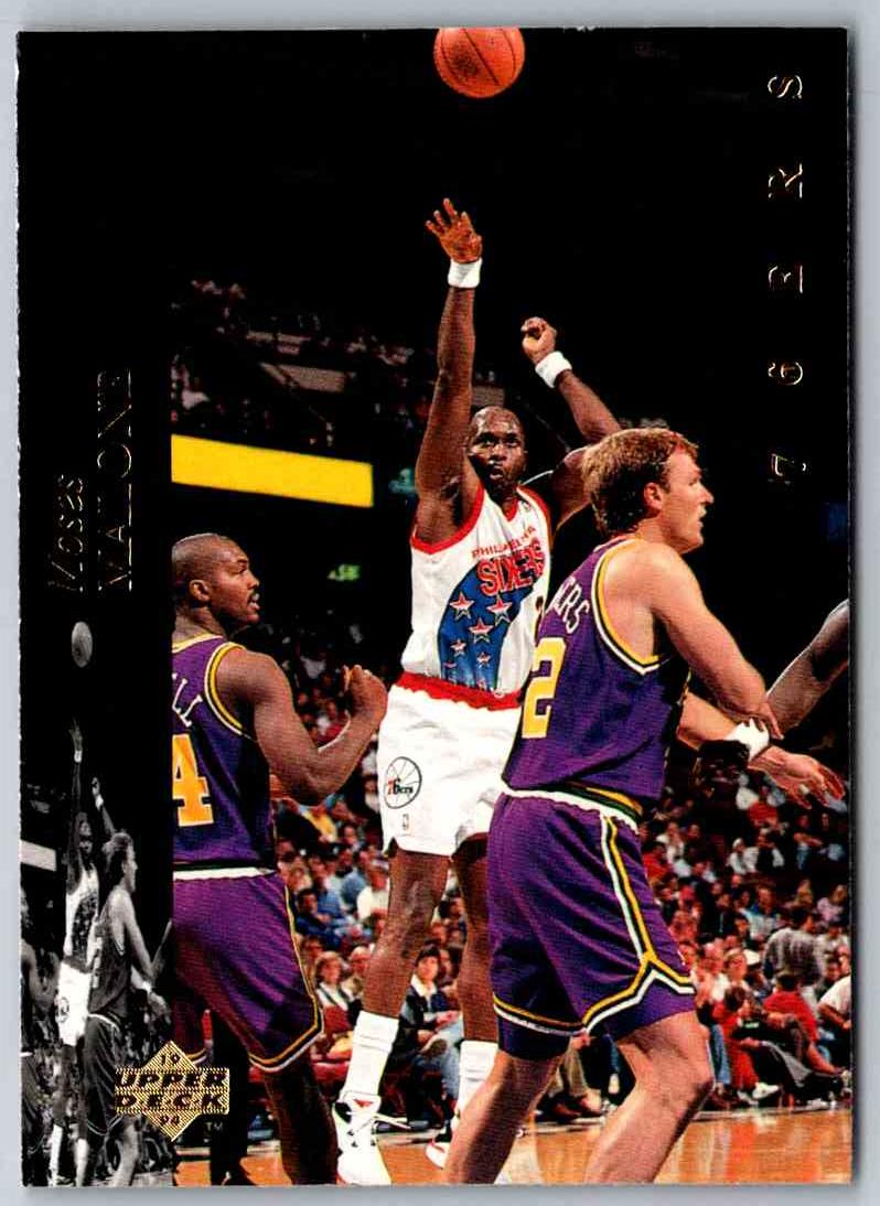 1995 Upper Deck Moses Malone