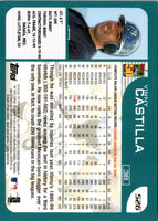 2001 Topps Vinny Castilla #526