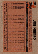 1983 Topps Joe Niekro