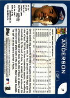 2001 Topps Opening Day Garret Anderson #3