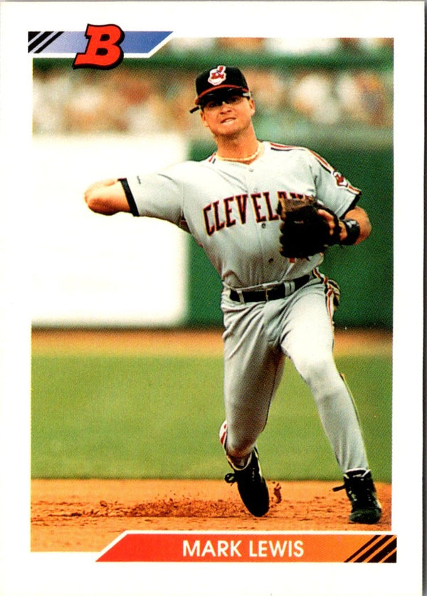 1992 Bowman Mark Lewis #439