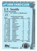 1987 Topps 1000 Yard Club J.T. Smith #23