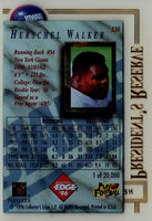 1996 Collector's Edge President's Reserve Herschel Walker #330