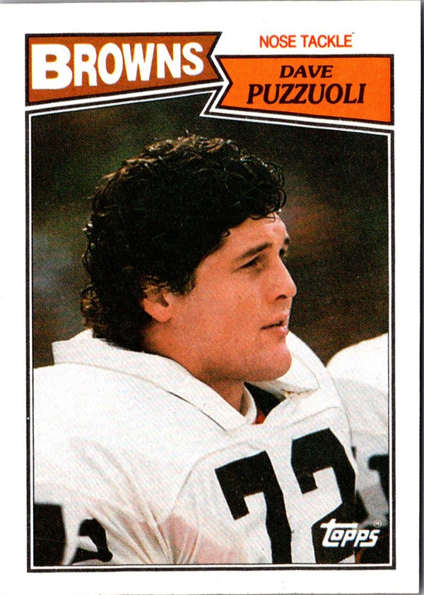 1987 Topps Dave Puzzuoli #95 Rookie
