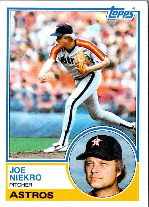 1983 Topps Joe Niekro #221 NM-MT