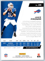 2020 Panini XR Jake Fromm #208 Rookie