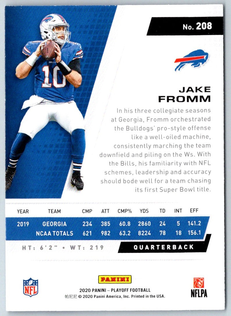 2020 Panini XR Jake Fromm