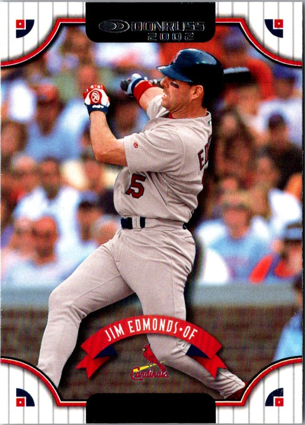 2002 Donruss Jim Edmonds #23