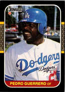 1987 Donruss Pedro Guerrero