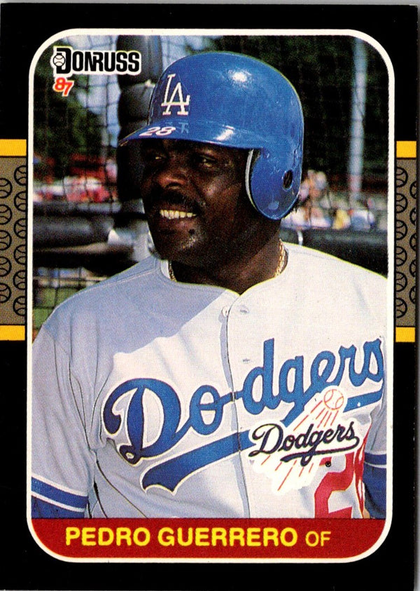 1987 Donruss Pedro Guerrero #53