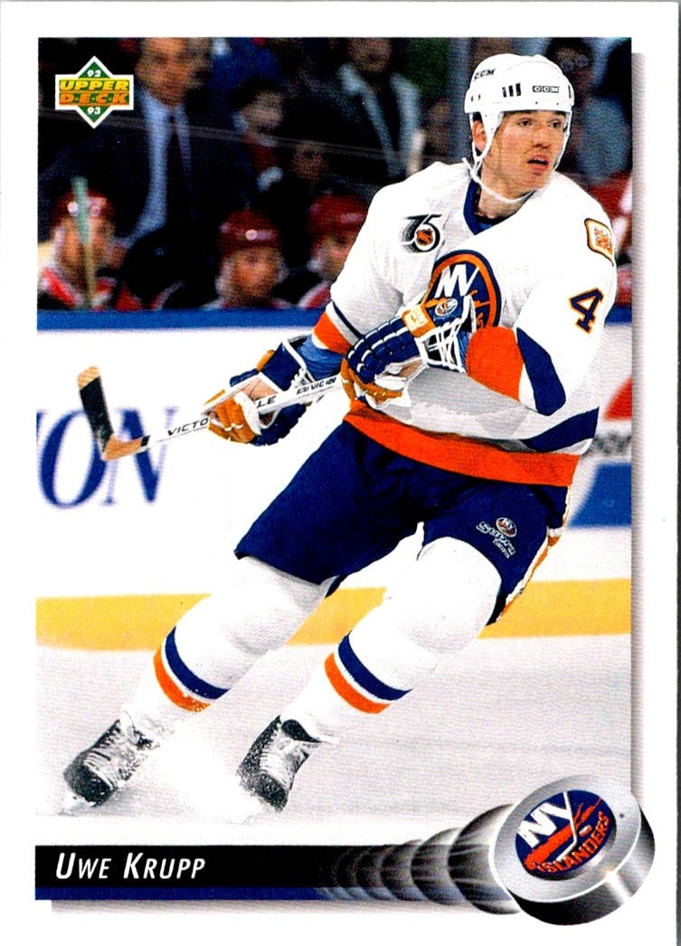 1992 Upper Deck Uwe Krupp