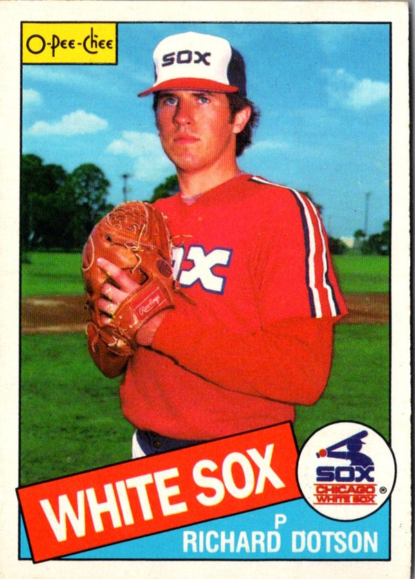 1985 O-Pee-Chee Richard Dotson #364