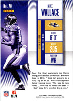 2016 Panini Contenders Mike Wallace #78
