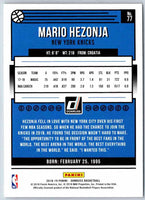 2018 Donruss Mario Hezonja #77