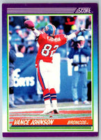 1990 Score Vance Johnson #182