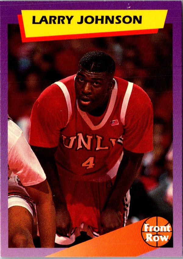 1992 Fast Fare Charlotte Hornets Hive Five Larry Johnson #1
