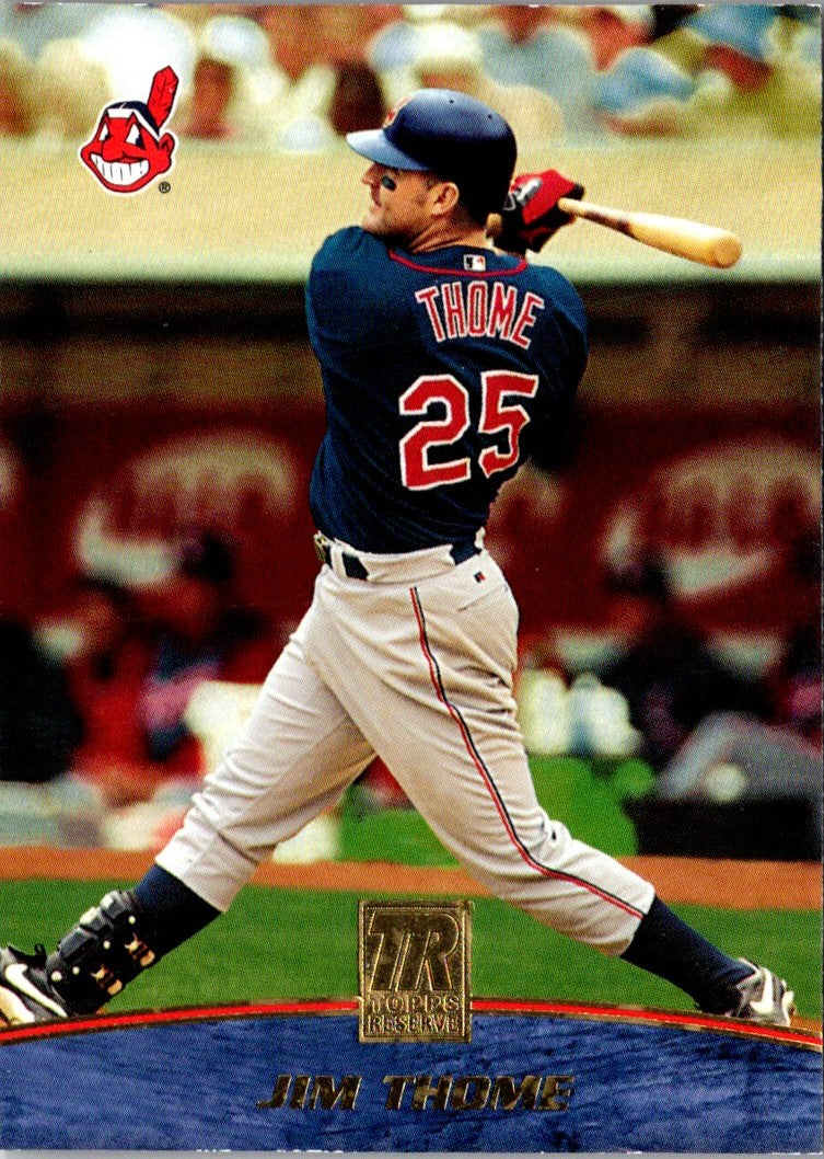 2001 Topps Reserve Jim Thome